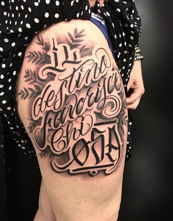 130 Thigh Tattoo Ideas for Men and Women