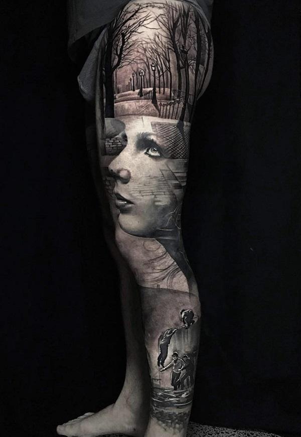 60 Incredible Leg Tattoos