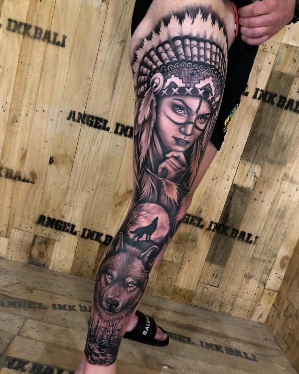 60 Incredible Leg Tattoos
