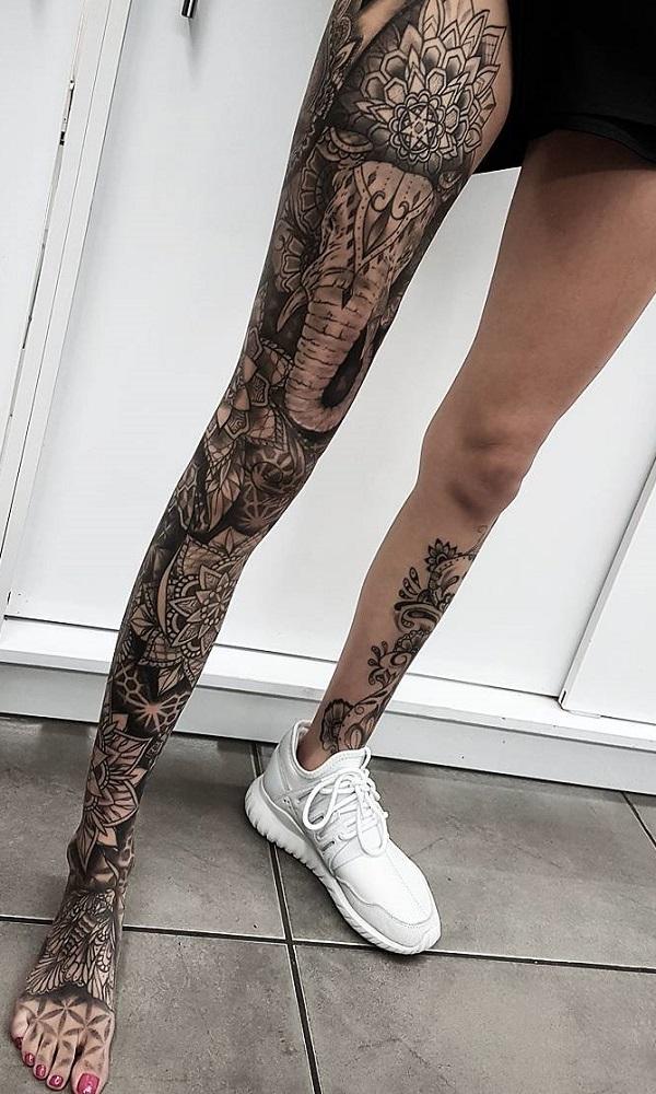 60 Incredible Leg Tattoos