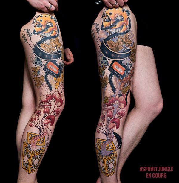 60 Incredible Leg Tattoos