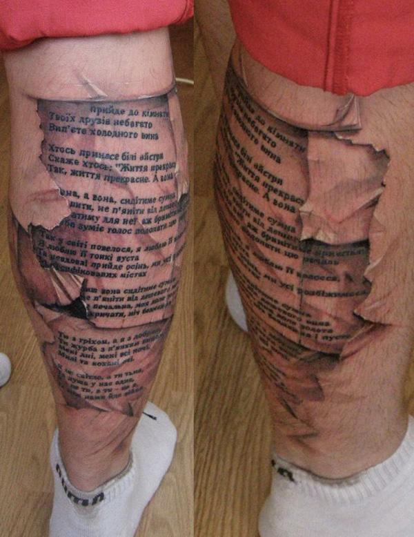 60 Incredible Leg Tattoos