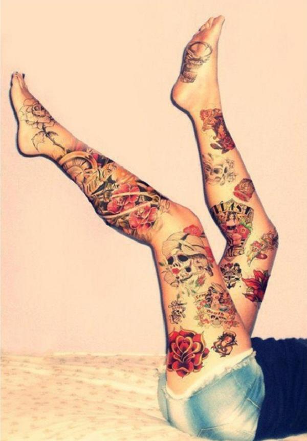 60 Incredible Leg Tattoos