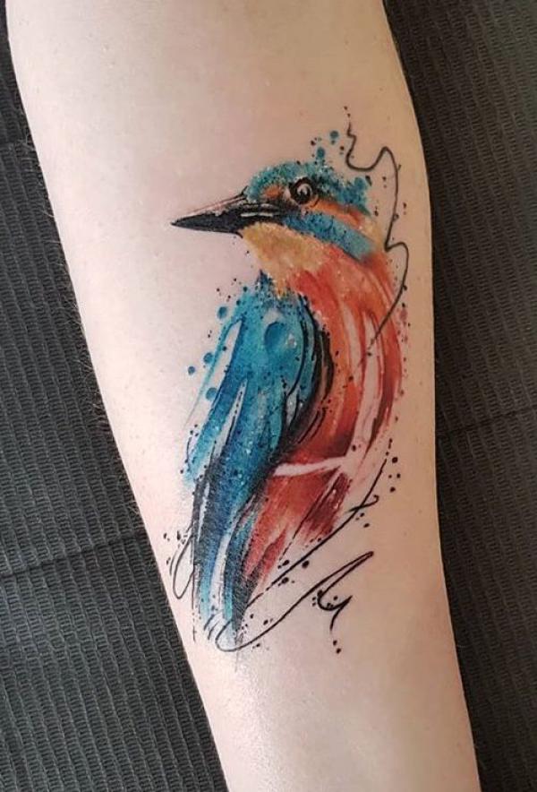110 Imaginative Designs for Watercolor Tattoo