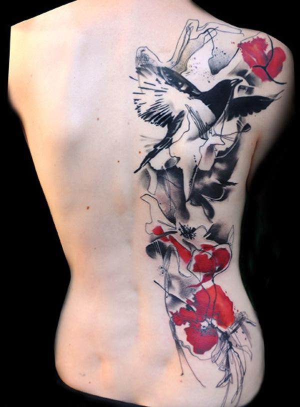 110 Imaginative Designs for Watercolor Tattoo