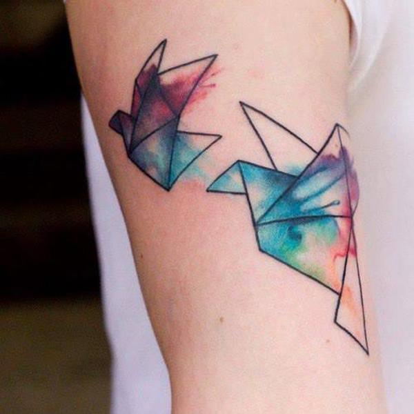 110 Imaginative Designs for Watercolor Tattoo