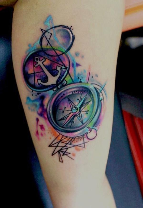 110 Imaginative Designs for Watercolor Tattoo
