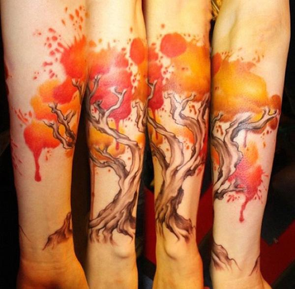 110 Imaginative Designs for Watercolor Tattoo