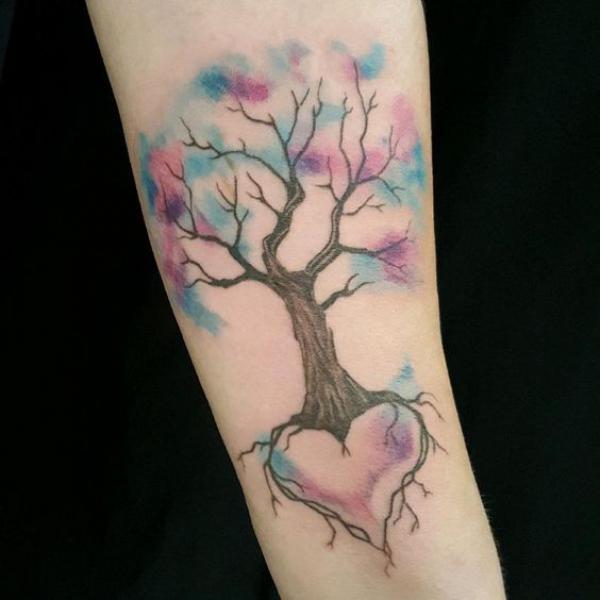 110 Imaginative Designs for Watercolor Tattoo