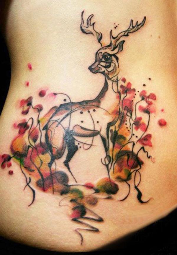110 Imaginative Designs for Watercolor Tattoo