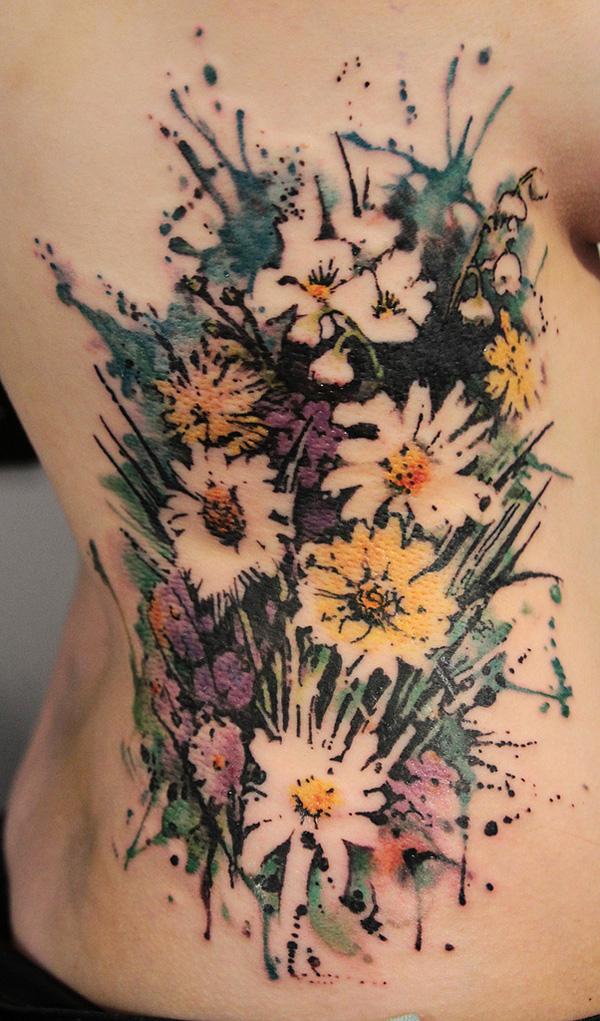 110 Imaginative Designs for Watercolor Tattoo