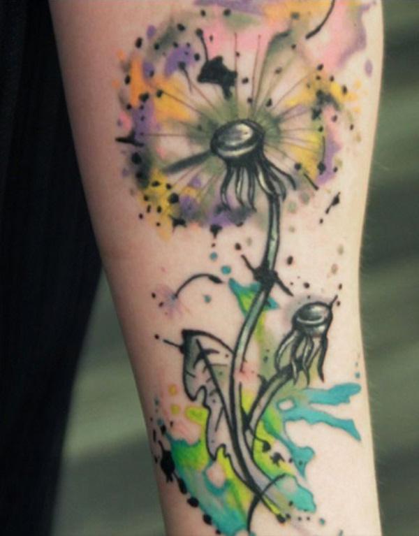 110 Imaginative Designs for Watercolor Tattoo