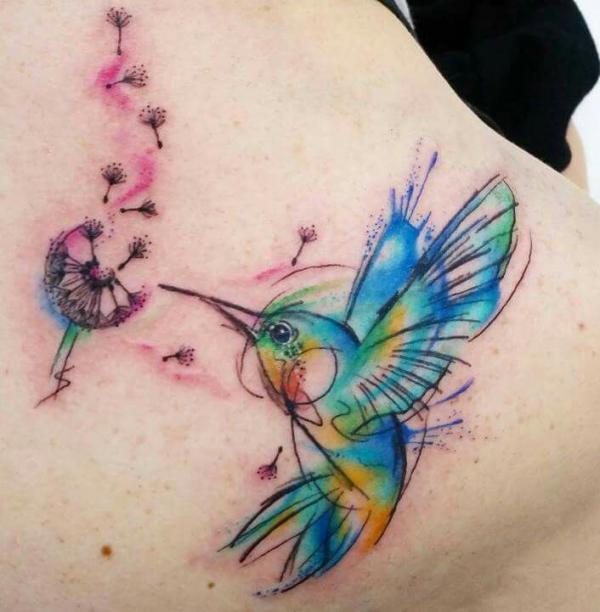 110 Imaginative Designs for Watercolor Tattoo