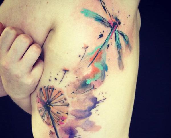 110 Imaginative Designs for Watercolor Tattoo