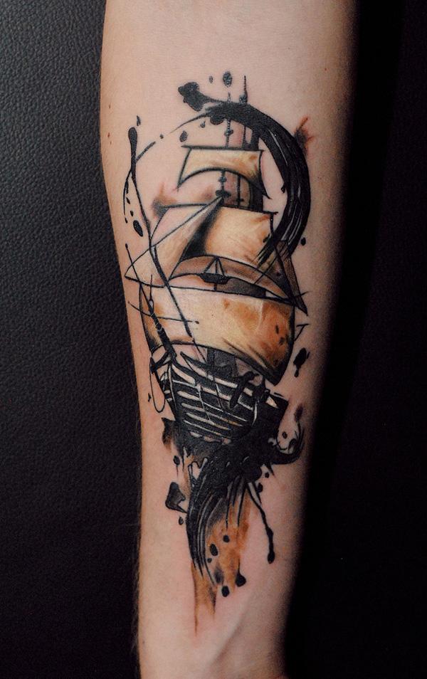 110 Imaginative Designs for Watercolor Tattoo
