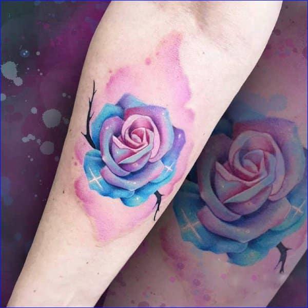 110 Imaginative Designs for Watercolor Tattoo