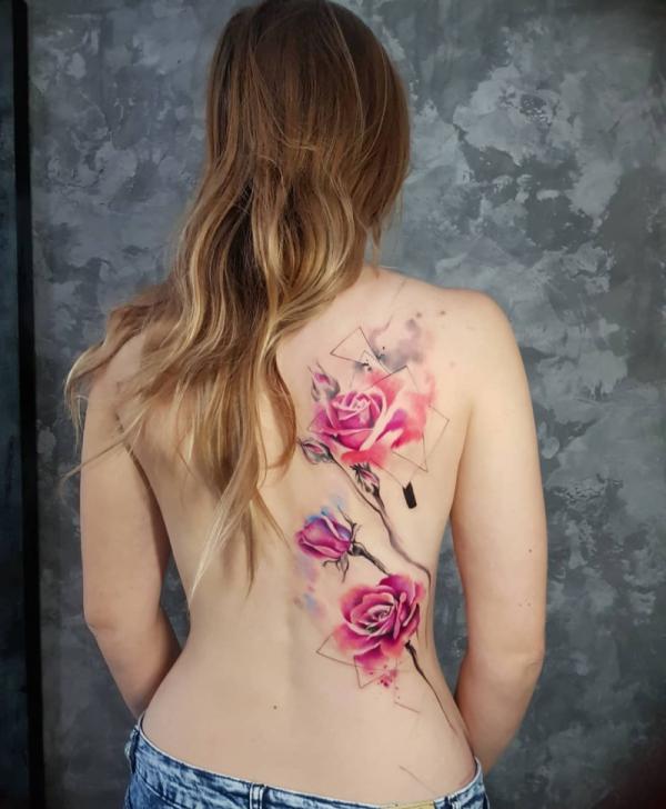 110 Imaginative Designs for Watercolor Tattoo