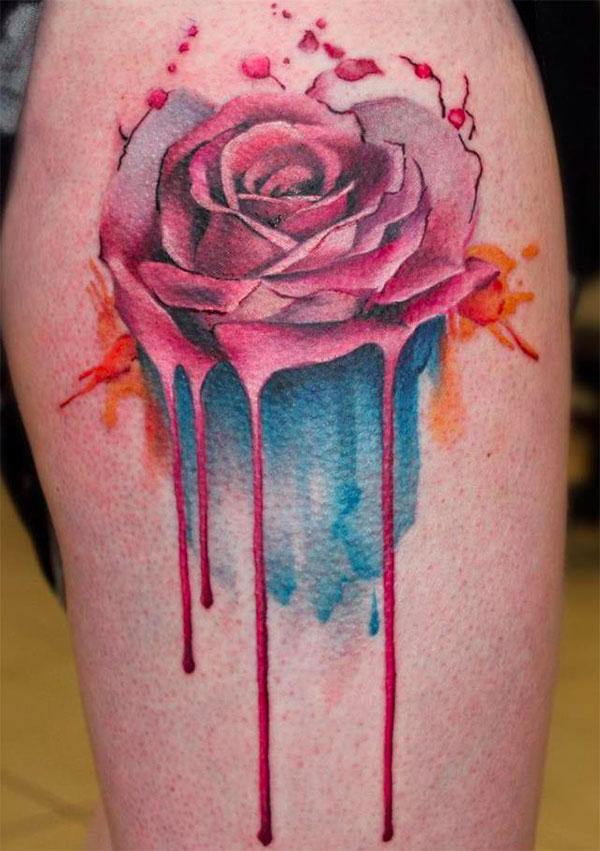 110 Imaginative Designs for Watercolor Tattoo
