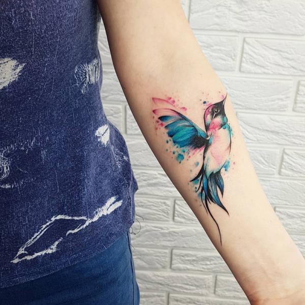 110 Imaginative Designs for Watercolor Tattoo