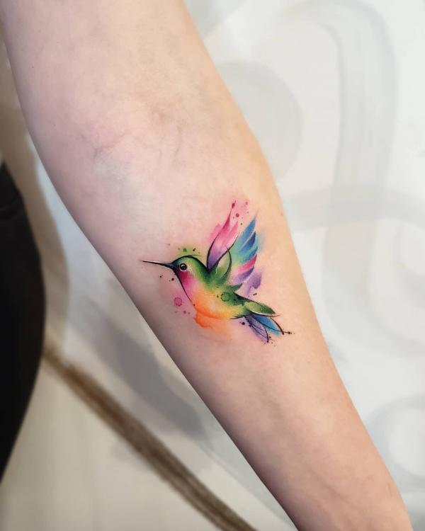 110 Imaginative Designs for Watercolor Tattoo