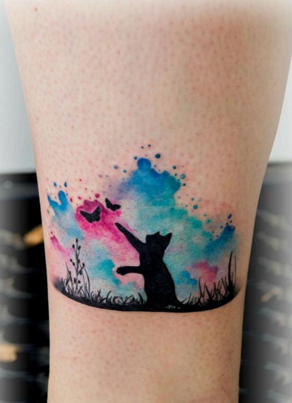110 Imaginative Designs for Watercolor Tattoo