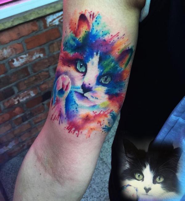 110 Imaginative Designs for Watercolor Tattoo