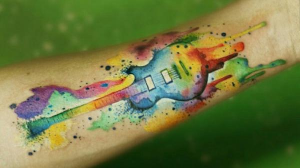 110 Imaginative Designs for Watercolor Tattoo