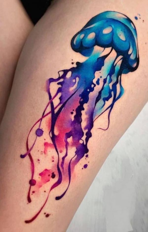 110 Imaginative Designs for Watercolor Tattoo