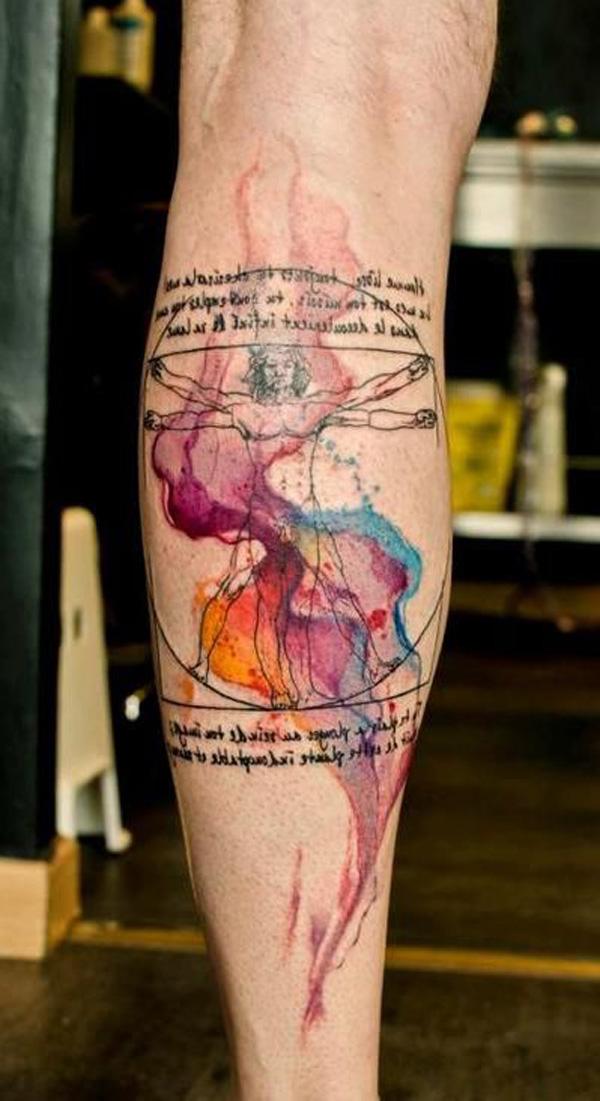 110 Imaginative Designs for Watercolor Tattoo