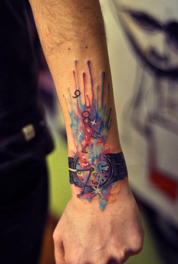 110 Imaginative Designs for Watercolor Tattoo