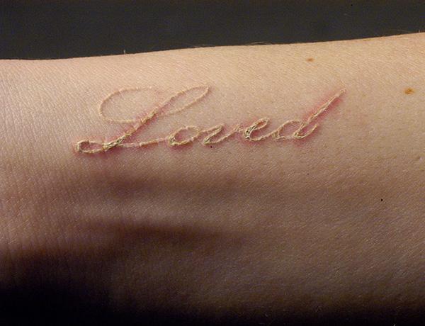60+ Ideas for White Ink Tattoos