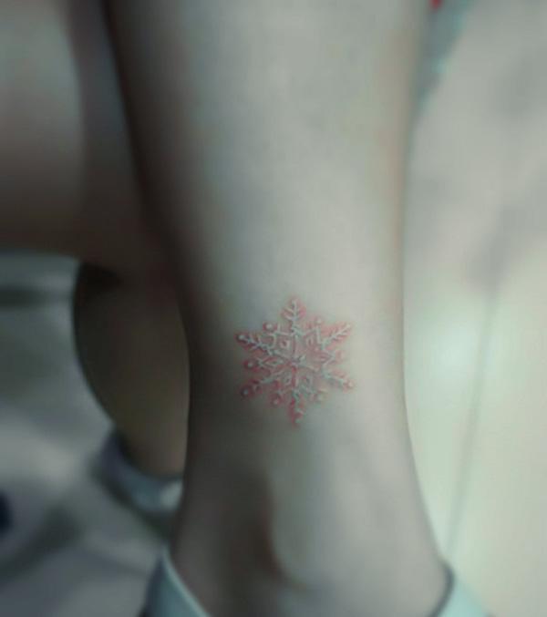 60+ Ideas for White Ink Tattoos