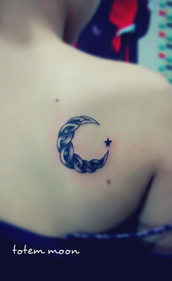50 Examples of Moon Tattoos