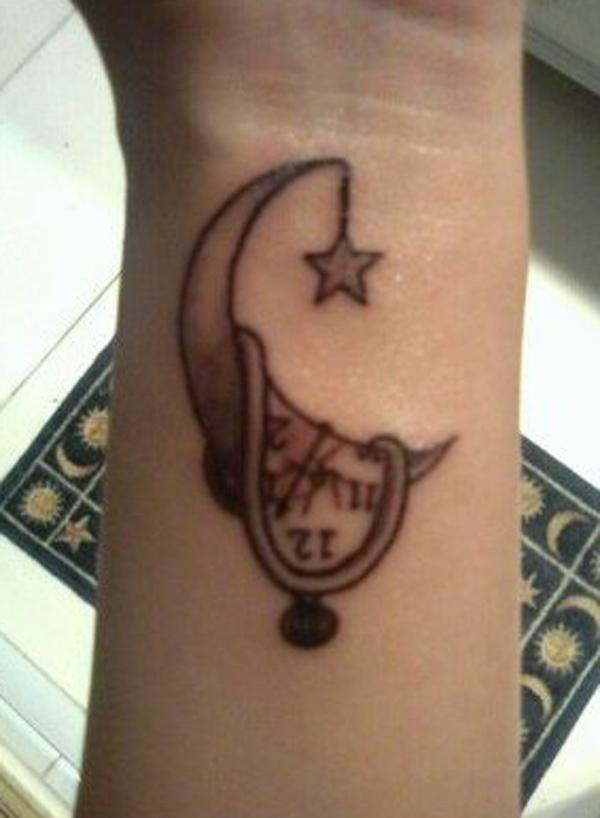50 Examples of Moon Tattoos
