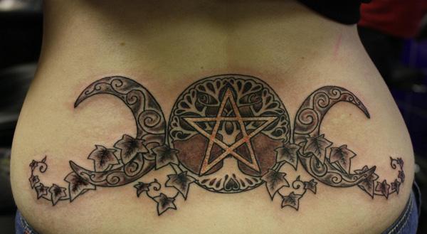 50 Examples of Moon Tattoos