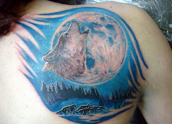 50 Examples of Moon Tattoos