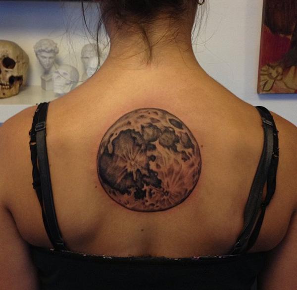 50 Examples of Moon Tattoos