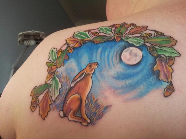 50 Examples of Moon Tattoos
