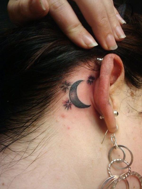50 Examples of Moon Tattoos