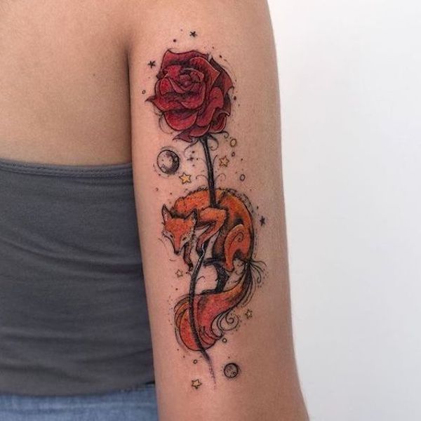 50+ Examples of Vibrant Fox Tattoo Designs