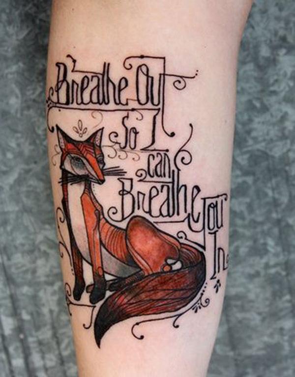 50+ Examples of Vibrant Fox Tattoo Designs