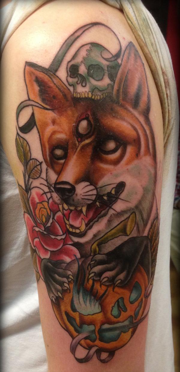50+ Examples of Vibrant Fox Tattoo Designs