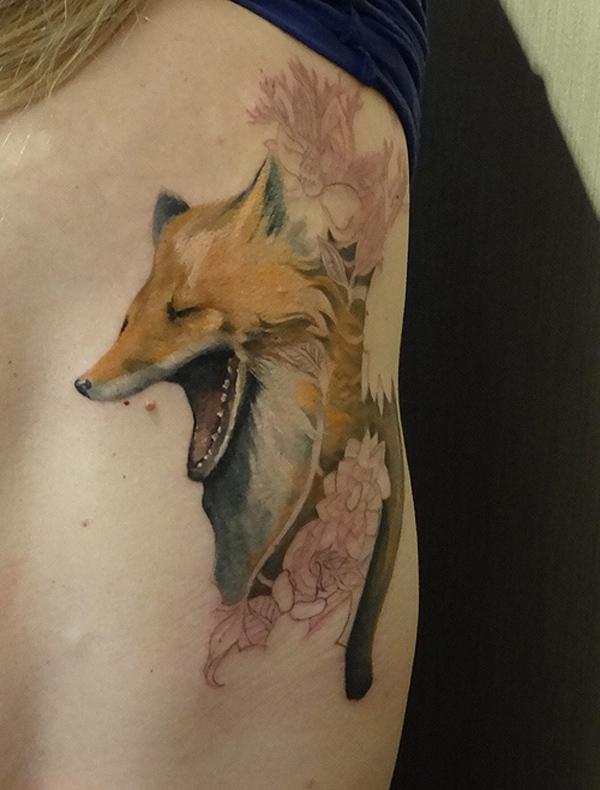 50+ Examples of Vibrant Fox Tattoo Designs