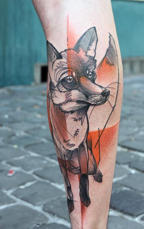 50+ Examples of Vibrant Fox Tattoo Designs