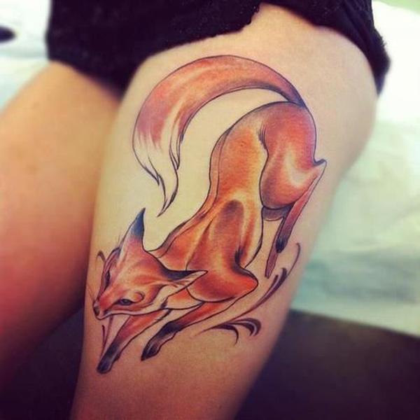 50+ Examples of Vibrant Fox Tattoo Designs