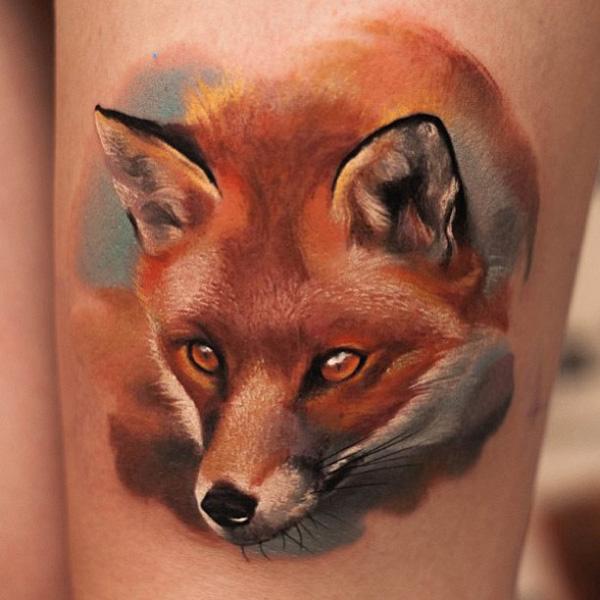 50+ Examples of Vibrant Fox Tattoo Designs