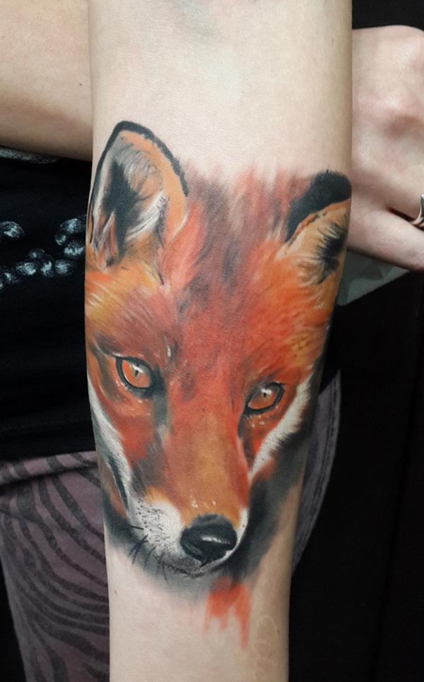 50+ Examples of Vibrant Fox Tattoo Designs