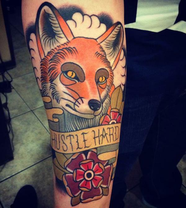 50+ Examples of Vibrant Fox Tattoo Designs