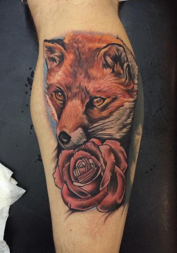 50+ Examples of Vibrant Fox Tattoo Designs
