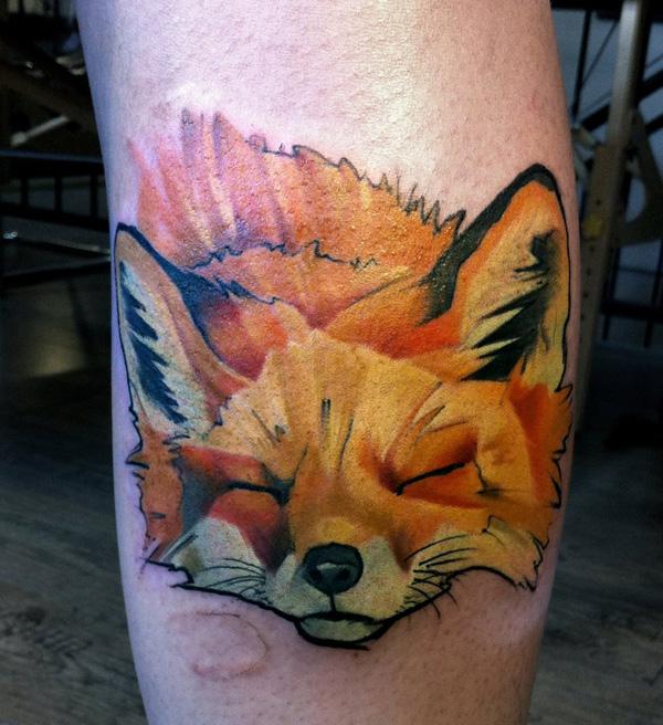 50+ Examples of Vibrant Fox Tattoo Designs